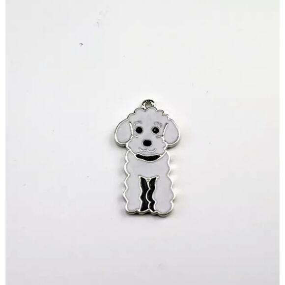 Bichon Frise Dog Enamel Pins 014 - Picture 2 of 3
